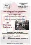Bisisngen Die Wannsse-Konferent - Veranstaltung am 20.01.2012