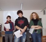 27.01.2013 -Verena G., Fabian Sch.,  Julia L.