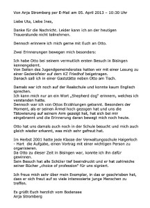 Von Anja Stromberg am 05