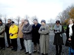 Verein Gedenkstätten KZ Bisingen 10jähriges KZ-Friedhof Bisingen 1.12.2013 Besucher -12