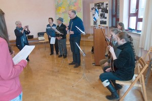Verein Gedenkstätten KZ Bisingen 19jähriges S. Stamberg in der Waldorfschule Frommern 28.11.2013 -1jpg