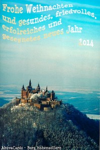 Weihnachts- und Neujahrsgrüße 2013