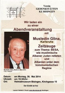 Musledin Glina am 26-5-2014