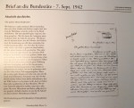 Riehen 1.32014 - Ausstellung Brief an die Bundesräte 1942