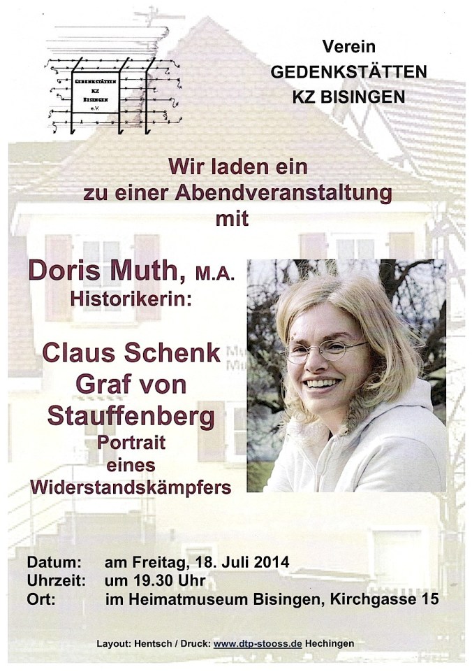 18.7. 2014 Veranstaltung mit Dotos Muth