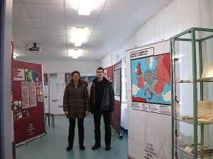 Dorothee Roos und Arno Huth, Preisträger des 3. Landespreises für seine Forschungsarbeit für Heimatforschung für seine Forschungsarbeit "Das doppelte Ende des KL Natzweiler auf beiden Seiten des Rheins"