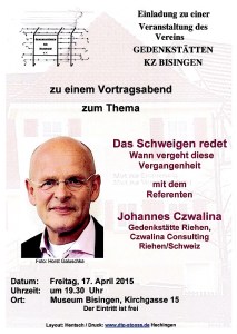 Plakat 17. April 2015 - Joh