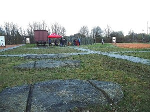 Blick auf das Gelände