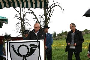 Gedenkstelen in Engstlatt - 3. Mai 2015 Worte zur Übergabe der Stelen, Michael Walther, AK Wüste, Balingen