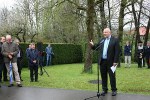 Gedenkstelen in Erzingen 3. Mai 2015  Grußwort Oberbürgermeister Reitemann, Balingen
