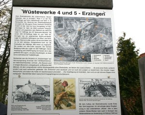 Gedenkstelen in Erzingen 3. Mai 2015 Wüstewerk 4 & 5 Erzingen