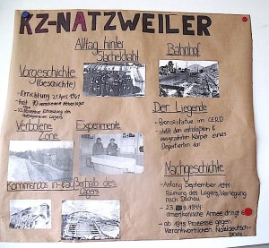 Die einzige Projekt-Arbeit, die am 15. Juni noch zu sehen war