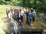 PICT7153 27. Juli 2015SchülerInnen der Realschule Bisingen in Aktion auf dem Geschichtslehrpfad Bisingen -9