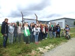 27. Juli 2015SchülerInnen der Realschule Bisingen in Aktion auf dem Geschichtslehrpfad Bisingen -12