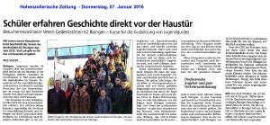 HoZoZei Do 07. Januar 2016