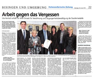 HoZoZei 26.1.2016 - Gegen das Vergessen